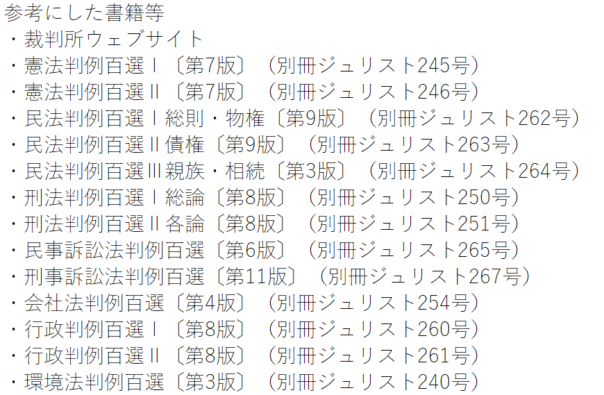 行政判例百選Ⅰ 第8版 別冊ジュリスト 第260号 行政判例百