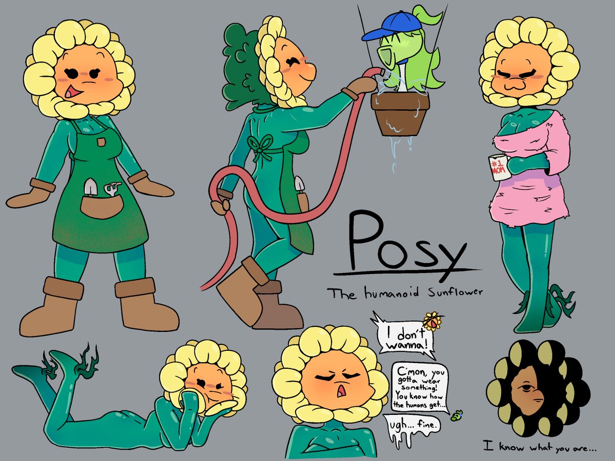 What can I say, I'm a man of my word...
Meet Posy :) #pvz
