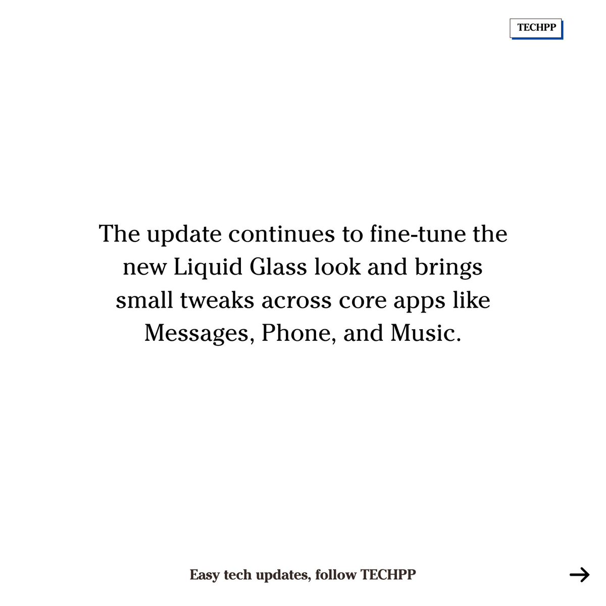 techpp's tweet photo. Apple releases iOS 26 and iPadOS 26 beta 8 for developers
#Apple #iOS26 #iPadOS26 #Beta8 https://t.co/KedgStWLpu
