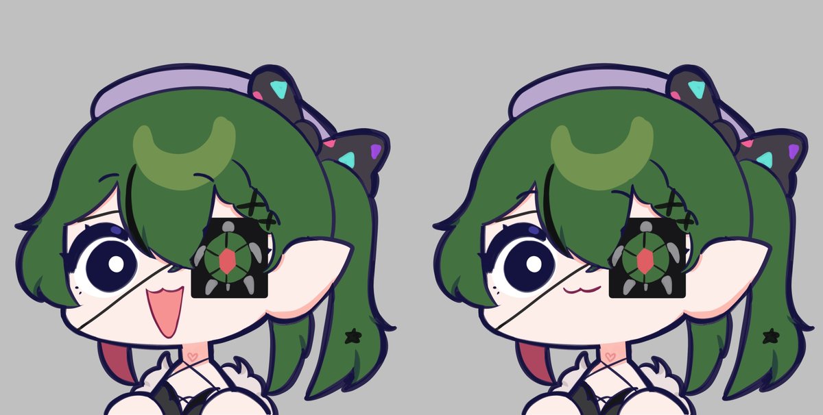 #1 Worst Villain PNGDAYO! Thank you to <a href="/GoShiRah/">GoShiRah | The POSITIVE Vtuber ✨</a> for such an amazing gift! 💚💙
#artbvg 
Artist: <a href="/honeybvg/">BVG 🤍🐝</a>