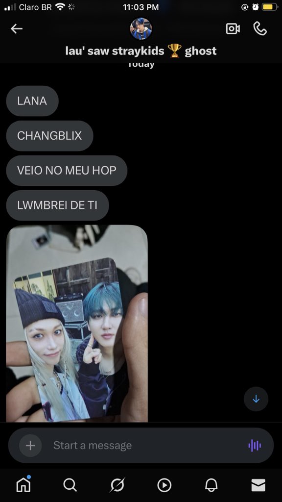 Isso é tipo uma declaração de amor pqp eu amo changlix