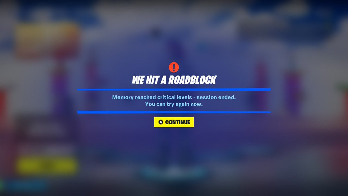 gman8881's tweet photo. @FortniteStatus I keep getting this error when play creative maps. I play on a switch lite. Please help. https://t.co/GDz7fYNYRu