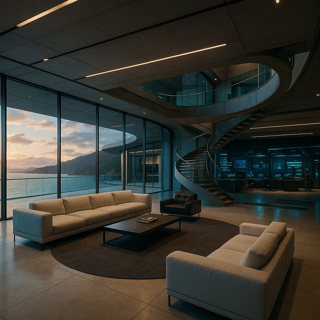 トニースタークが住んでる邸宅のような保養所を会社で作りたいなぁ