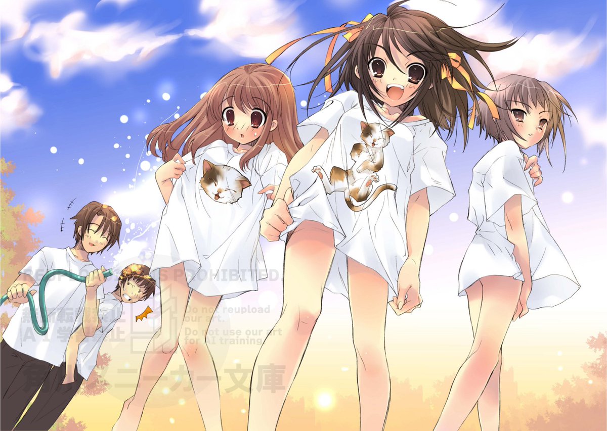 夏だわっ！」 #涼宮ハルヒ #エンドレスエイト