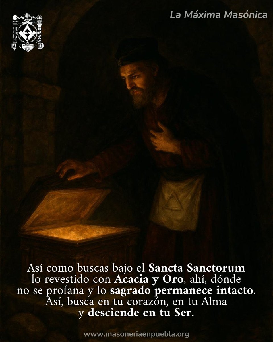 SoberanoGremio's tweet image. • 𝗟𝗮 𝗠𝗮́𝘅𝗶𝗺𝗮 𝗠𝗮𝘀𝗼́𝗻𝗶𝗰𝗮 •

masoneriaenpuebla.org/la-maxima-maso…
.
.
.
#masoneria #maxima #masonica #ser #sancta #Sanctorum #Acacia #Sagrado #corazón #Alma #desciende #ArteReal #masoneriaenpuebla #LlamadoDelArte #SoberanoGremio 𝐼𝑚𝑎𝑔𝑒𝑛 𝑔𝑒𝑛𝑒𝑟𝑎𝑑𝑎 𝑐𝑜𝑛 𝐼𝐴