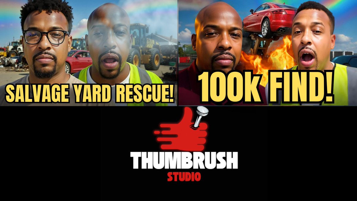 chrisle15032002's tweet photo. 🚨 Thumbnail A/B Test 🚨
Trying out two styles for the same video 👇

🔹 Left: “Salvage Yard Rescue”
🔹 Right: “100K FIND!”

Which one grabs YOU more? 🤔
Drop your vote ⬇️

#YouTube #ThumbnailDesign #ContentCreator https://t.co/579sbOeSyd