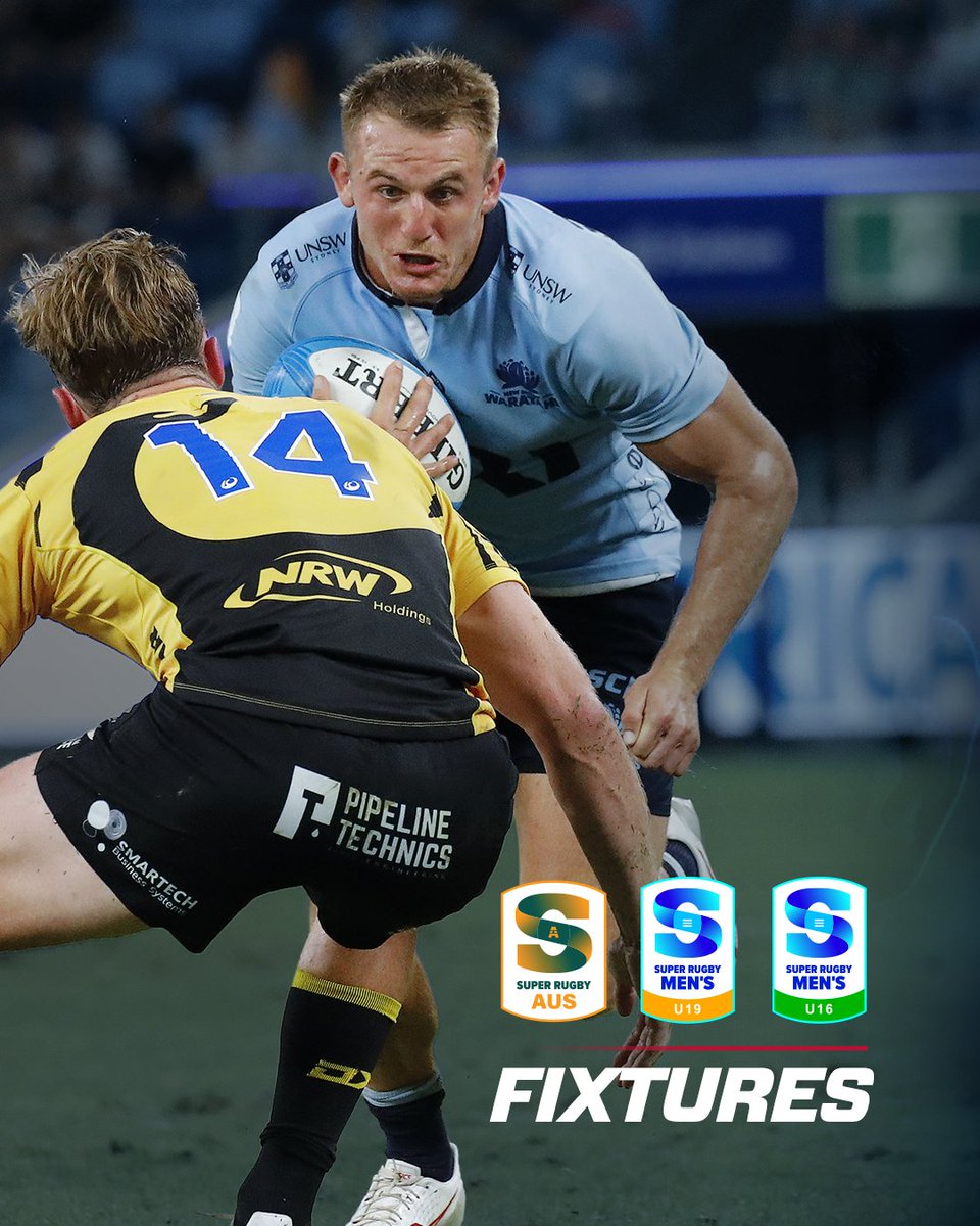 NSWWaratahs's tweet photo. The schedule is here 🗓️

The inaugural Super Rugby AUS competition will be running alongside the existing Super Rugby Men's U19 competition and kicks off Friday 12 September. The Super Rugby Men's U16 season kicks off two weeks later.

#wearetahs https://t.co/NbRSYU89xP