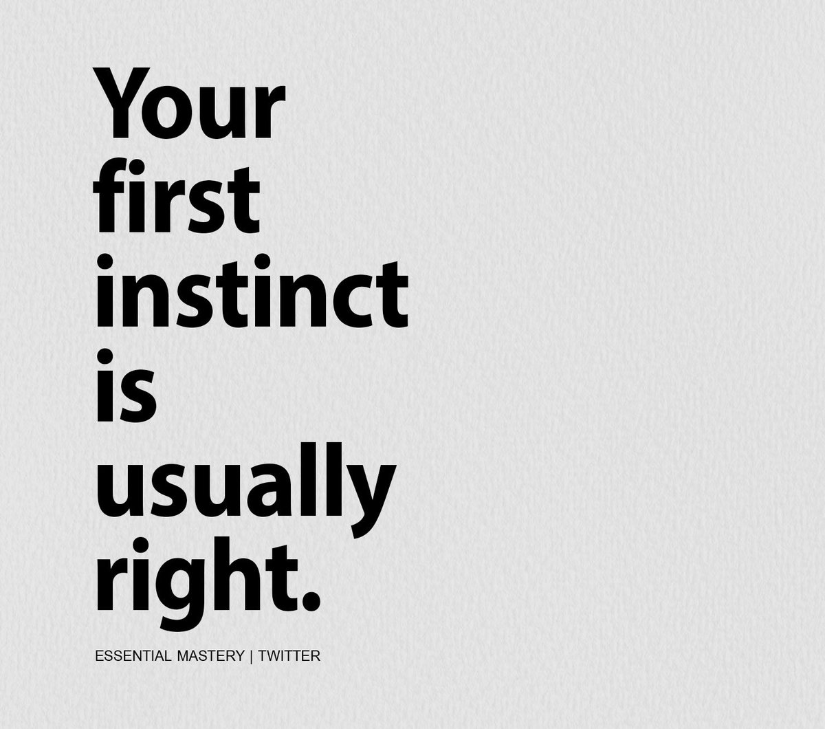 Good morning tweeples....Always listen to ur gut feeling ✨️