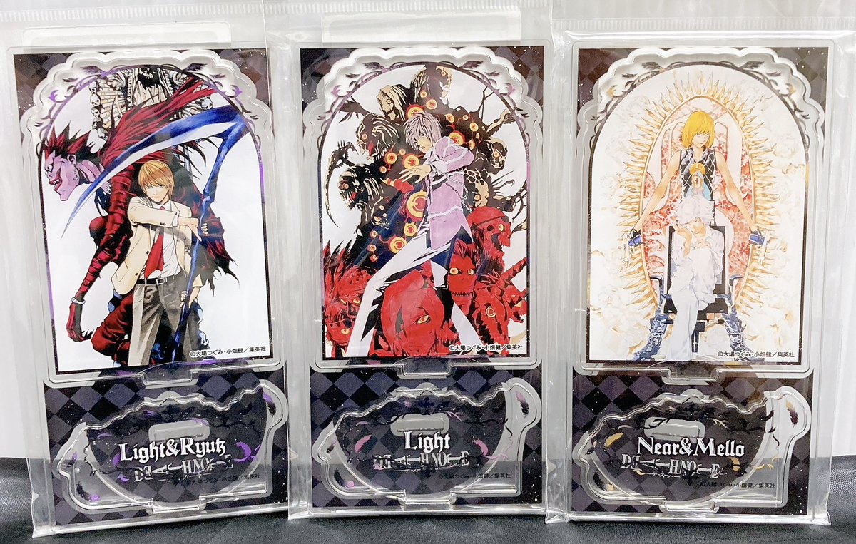 グッズ情報】 1号館2階にて『DEATH NOTE ジオラマアクリルスタンド