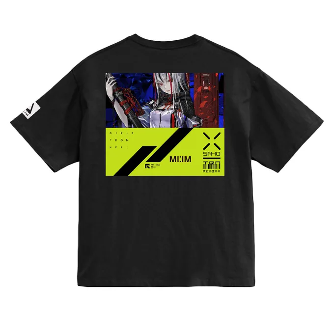画集発売記念イラスト展で販売するTシャツのデザインです #redjuiceMIIM