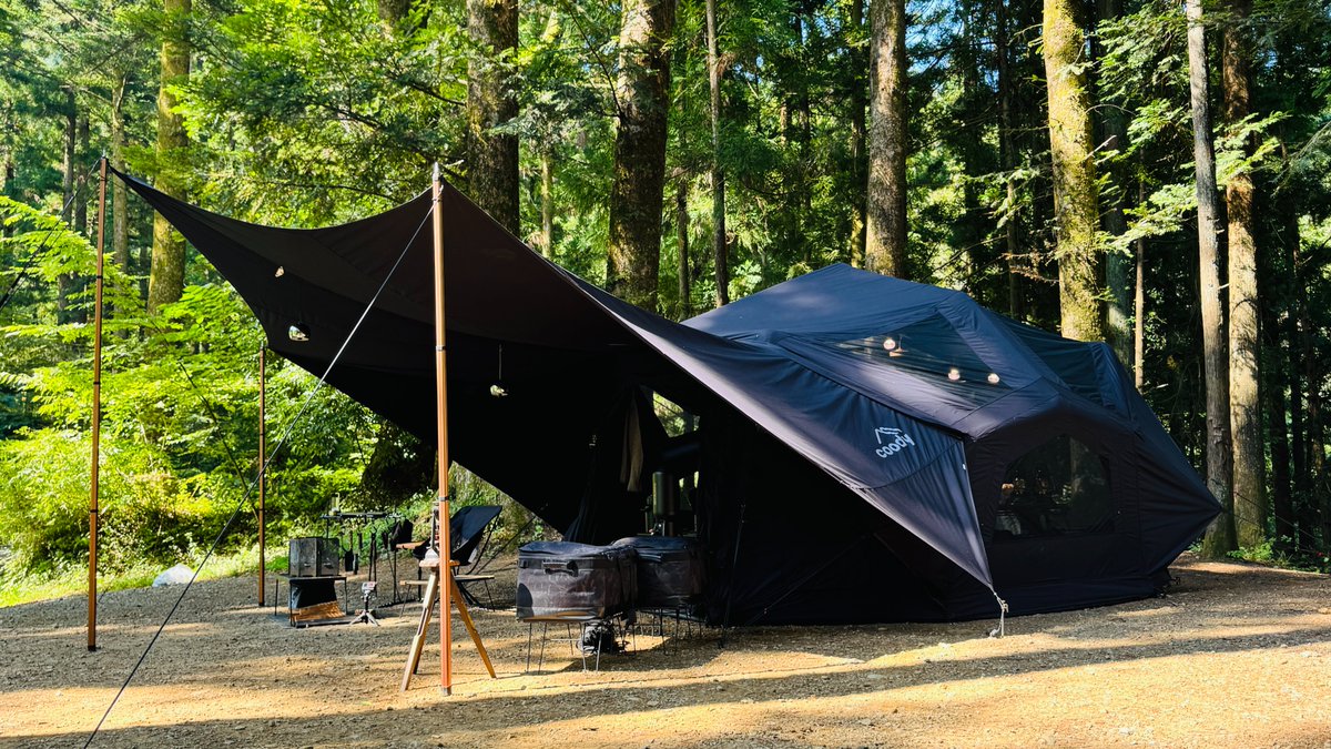 ひと目惚れ注意の coody 新作エアテント BESTONA(ベストナ)⛺️✨ 本日