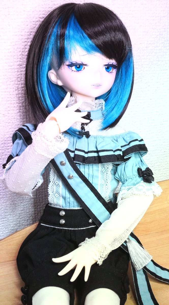 お洋服届きました！
可愛い💙
#lafrigg
#うちの子かわいい