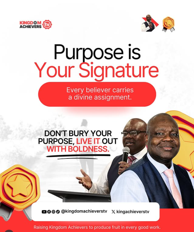 You weren’t created by accident.

Every Kingdom Achiever carries a divine assignment. <a href="/KingAchieversTV/">Kingdom Achievers TV</a> 

Your purpose is God’s signature on your life, designed to impact your world.

Don’t bury your assignment!
Live it out with boldness and faith.

📷What’s one way you’re living