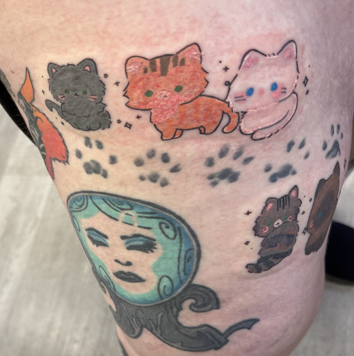 Today the remaining 3 (our first 3) were added so all my babies are here. 
Illustrations by <a href="/eggumu/">peggy 🌸 shop/comms open</a>