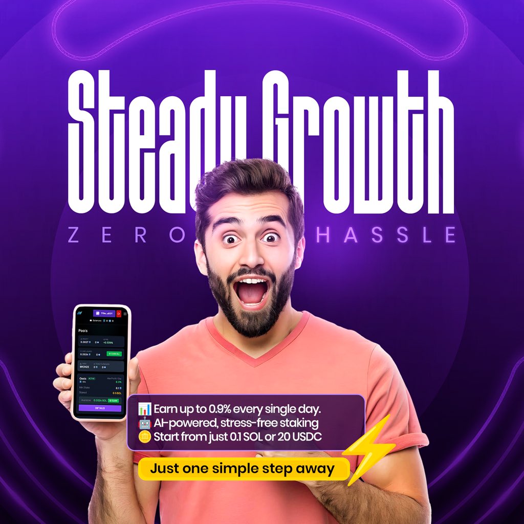 ayo_creator's tweet image. ✨Tuesday is better when your crypto compounds daily.

Join 👉fomofarm.app/?ref=1815139

💹 t.me/smartmoney8888…

#CryptoIncome #SOL #USDC #PassiveEarnings #FomoFarm #MondayMotivation