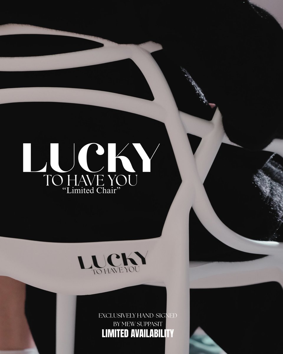 Suppasit Channel (@suppasitchannel) on Twitter photo Limited Chair – “Lucky to Have You”
Shipping will begin in mid-September 2025 (TBC).
For more information and to place your pre-order, please visit : solskipper.com/product/lucky-…
*** Shipping is available within Thailand only***
<a href="/MSuppasit/">mewsuppasit</a>
#MewSuppasit
#มิวศุภศิษฏ์ Limited Chair – “Lucky to Have You”
Shipping will begin in mid-September 2025 (TBC).
For more information and to place your pre-order, please visit : solskipper.com/product/lucky-…
*** Shipping is available within Thailand only***
<a href="/MSuppasit/">mewsuppasit</a>
#MewSuppasit
#มิวศุภศิษฏ์