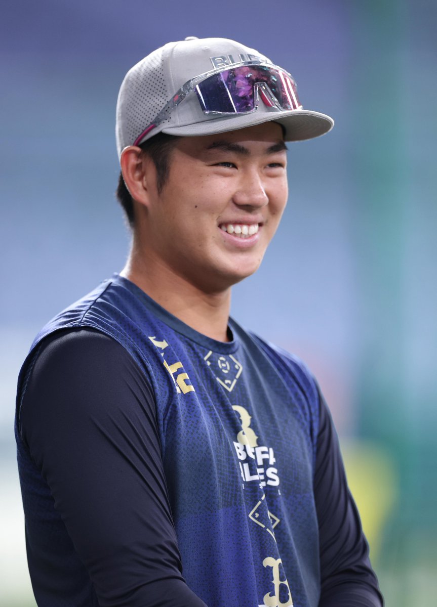 練習を行う #堀柊那 選手 #オリックス・バファローズ #Bs2025
