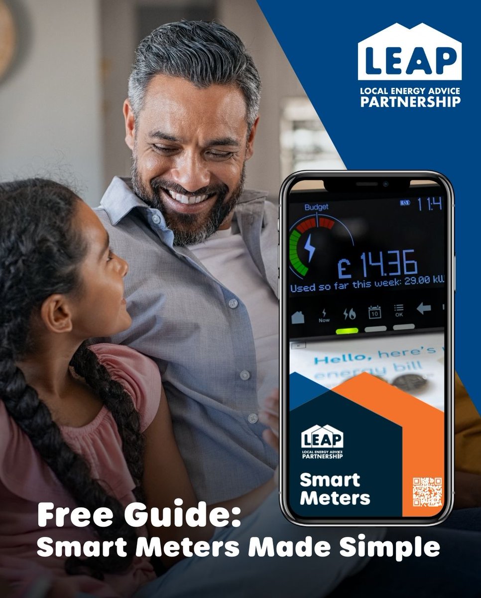 Our free guide explains how they help track usage, reduce bills and support smarter living. Download your guide today and get ahead. 
loom.ly/Yhb-48k

#EnergySavings #SustainableLiving #CostofLiving #LEAP #FreeAdvice