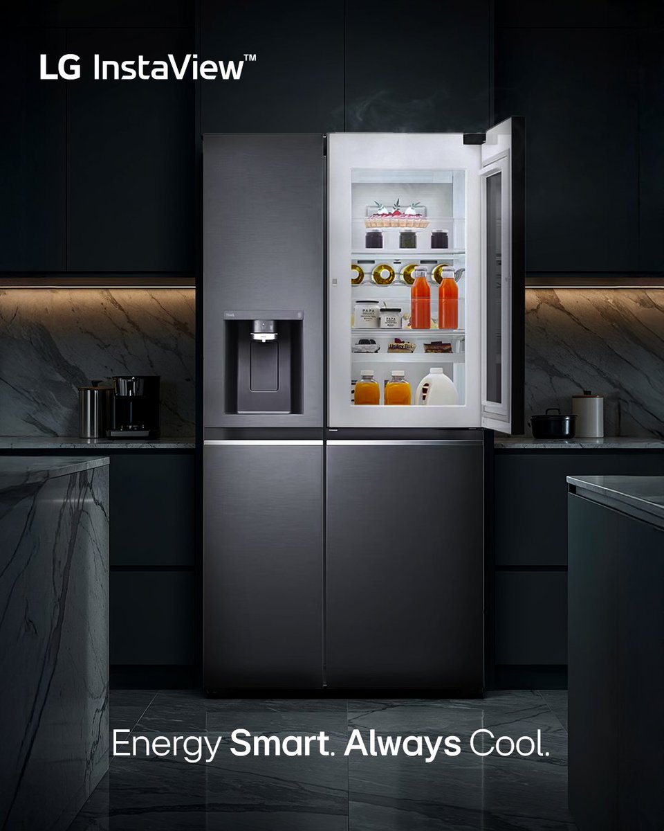 LGGulf's tweet image. Freshness is always in view. 
LG InstaView makes it easy to see what you love, without losing cool. 
 
الانتعاش دائماً في متناول النظر. 
 مع LG InstaView، يمكنك رؤية ما تحب بسهولة دون فقدان البرودة. 

 spr.ly/6015fYHwc

#LGInstaView #SmartFridge #InstaFresh #LG #LifesGood