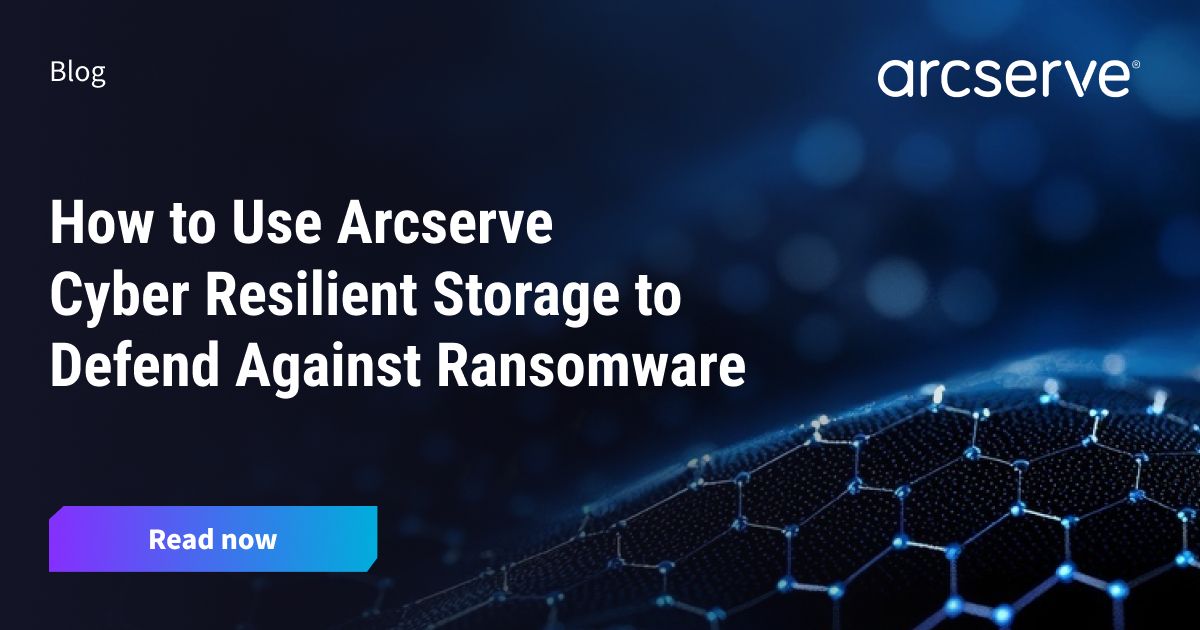 loophold's tweet image. 💡 Just 3 minutes to protect data from ransomware?
See how to add immutable backups with @Arcserve Cloud Cyber Resilient Storage via the UDP Console.

✅ Tamper-proof backups
✅ Reliable recovery
✅ Scalable protection
Read more 👉 lnkd.in/ga9Z-qHv  #Arcserve