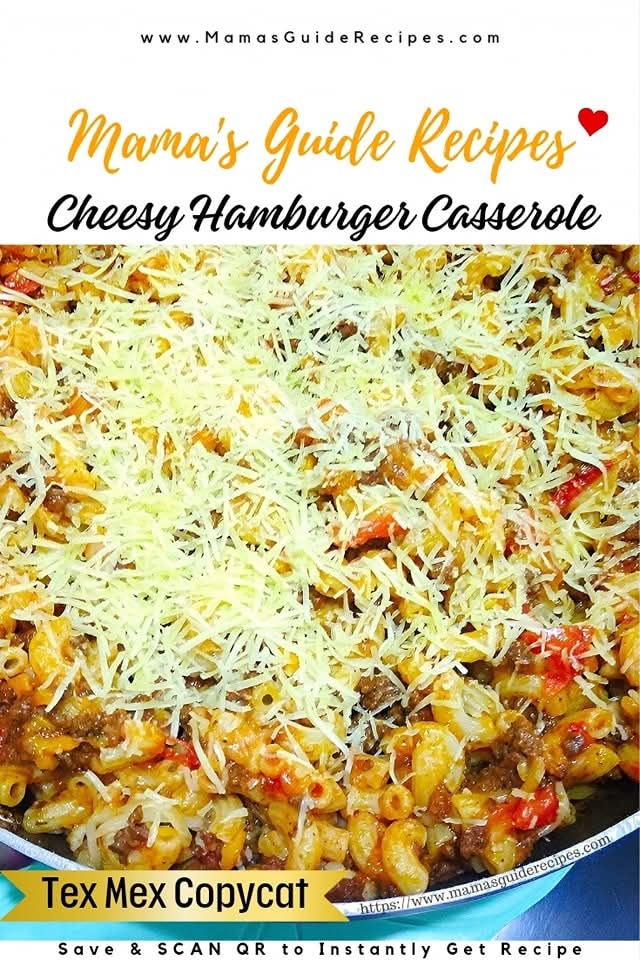 MamasGuidePh's tweet photo. Cheesy Hamburger Casserole (Kenny Rogers Tex Mex Copycat)  
How to Make:  
https://t.co/DpIOTR1nT6 https://t.co/y9SHcWpw9U