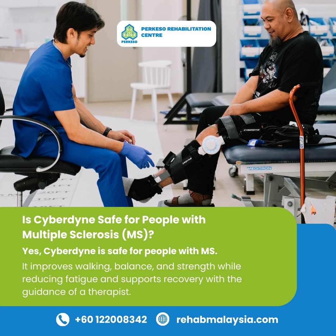 RehabModalities's tweet image. Multiple Sclerosis can make movement harder.
Cyberdyne makes it easier helping you walk stronger, feel steadier, and move with less fatigue. 💪🧠
#cyberdyne #multiplesclerosis #mstherapy #neurorehab #balancesupport #roboticrehab #walkwithsupport #rehabtech
Cc: @drbarrysinger…