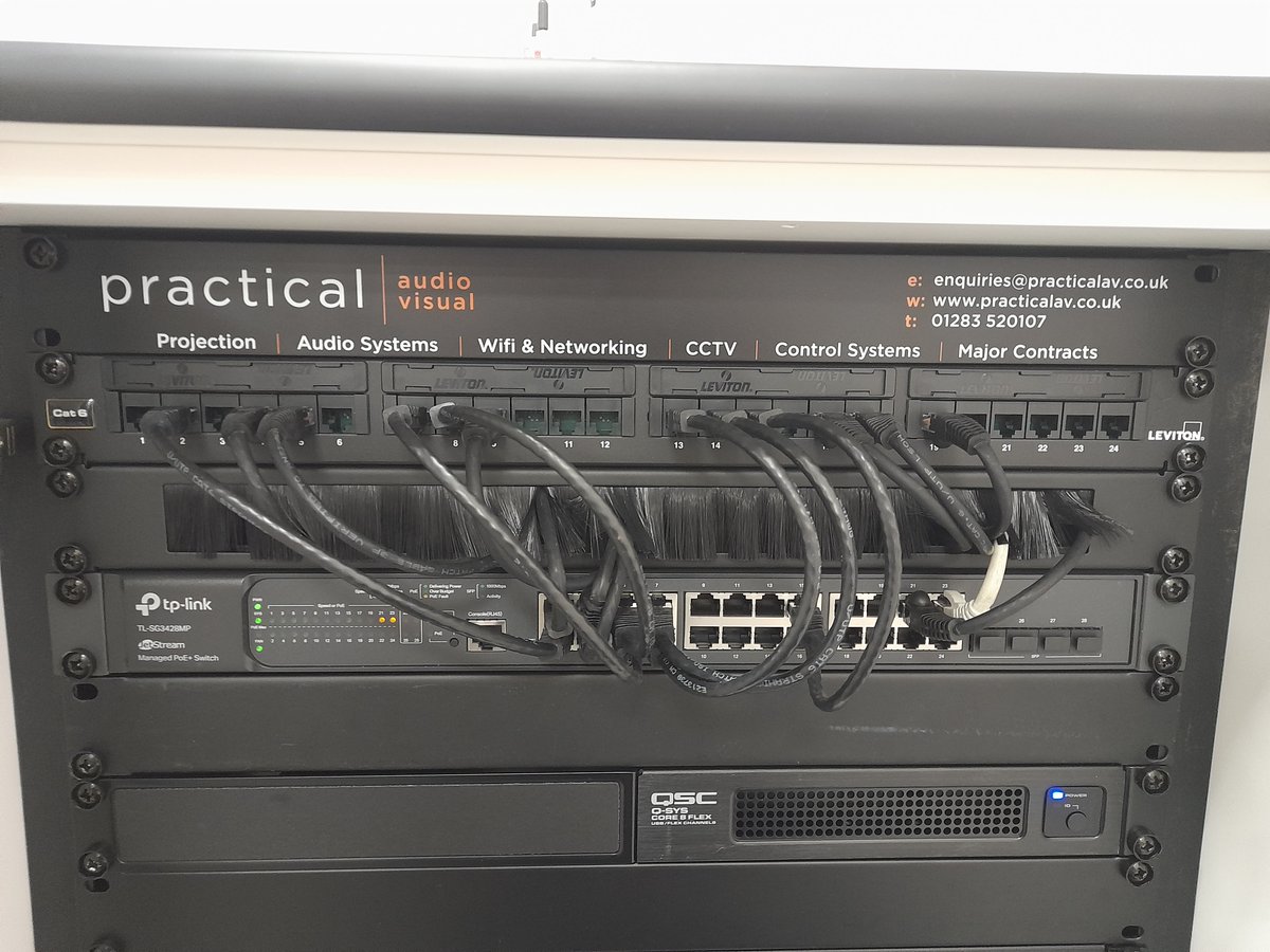 Practical_AV's tweet image. DualScreen 75” LG Screens with an @angekisofficial  Saber Plus camera from @tukansav  distribution installed above the capture the in-room participants. Based around a Q-SYS core and Base MTR kit we created a really effective Training environment.
practicalav.co.uk/video-conferen…