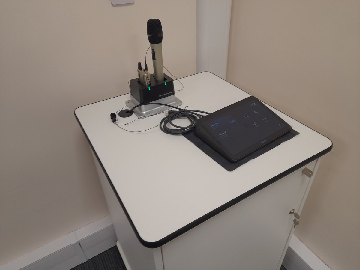 Practical_AV's tweet image. DualScreen 75” LG Screens with an @angekisofficial  Saber Plus camera from @tukansav  distribution installed above the capture the in-room participants. Based around a Q-SYS core and Base MTR kit we created a really effective Training environment.
practicalav.co.uk/video-conferen…