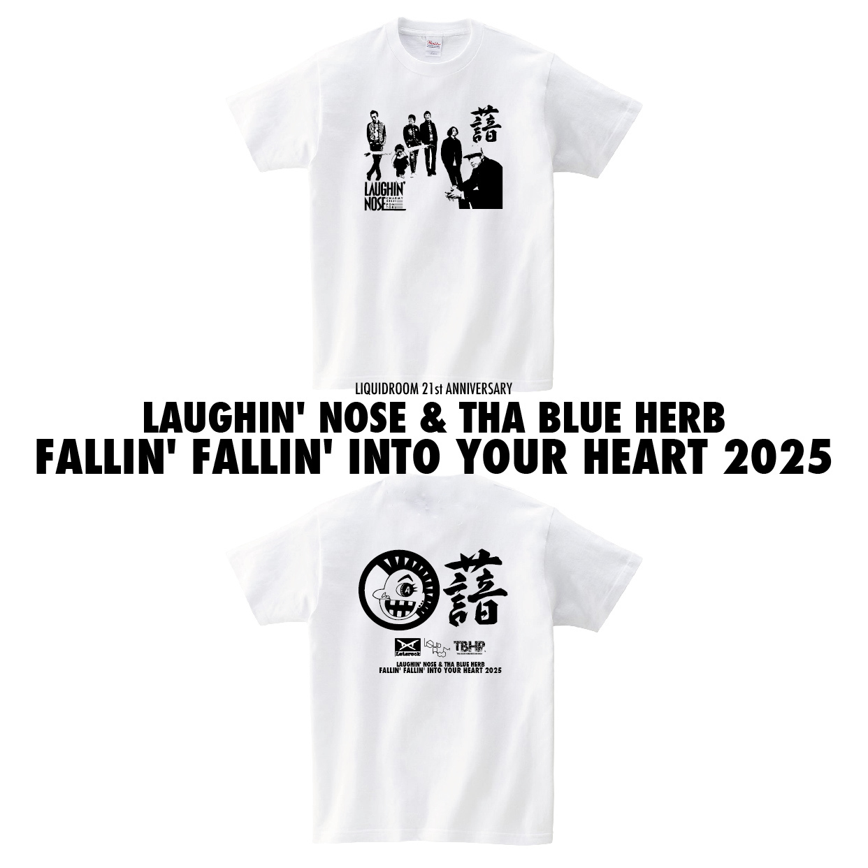 LAUGHIN' NOSE × THA BLUE HERB 会場限定Tシャツ LIQUIDROOM on X: 