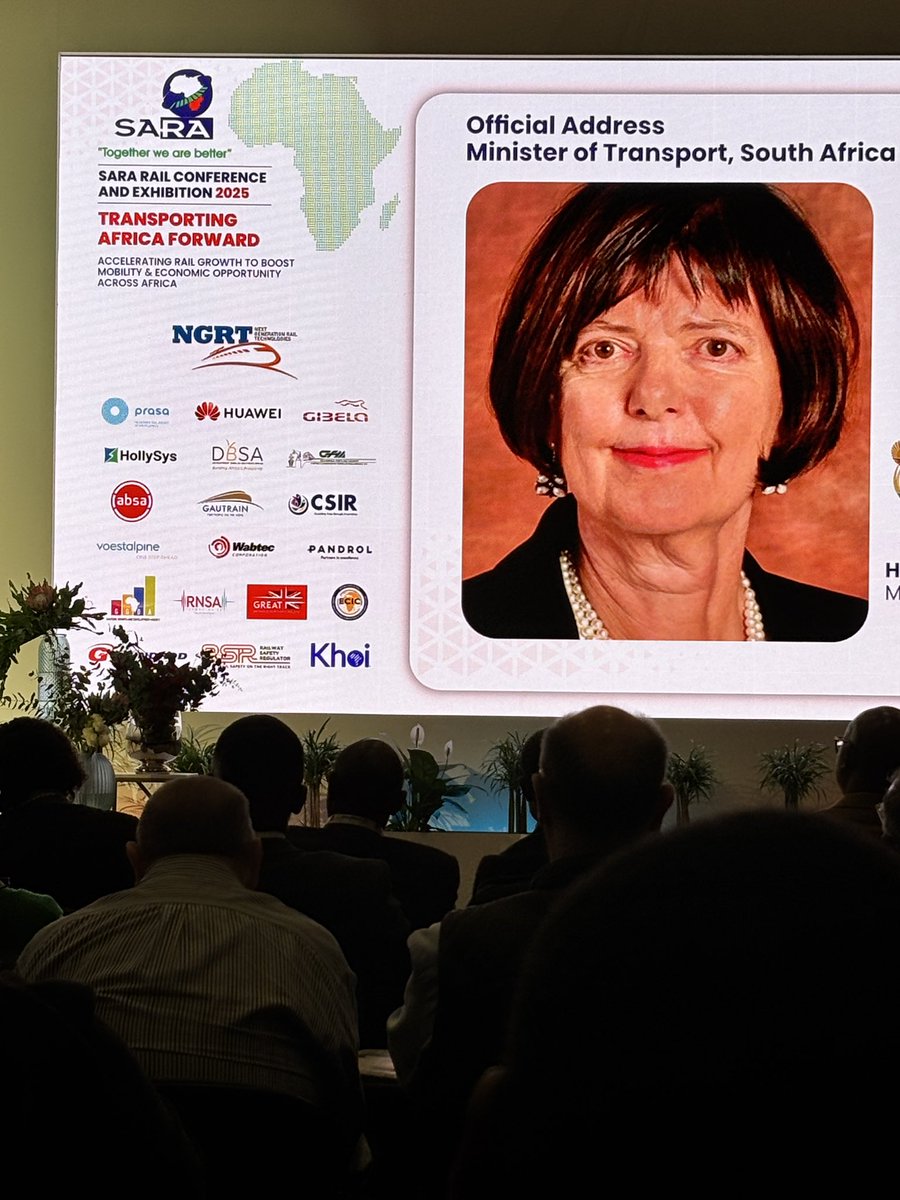 Attending the #SouthernAfrica #Rail Association #SARA conference. <a href="/Bowmans_Law/">Bowmans</a>