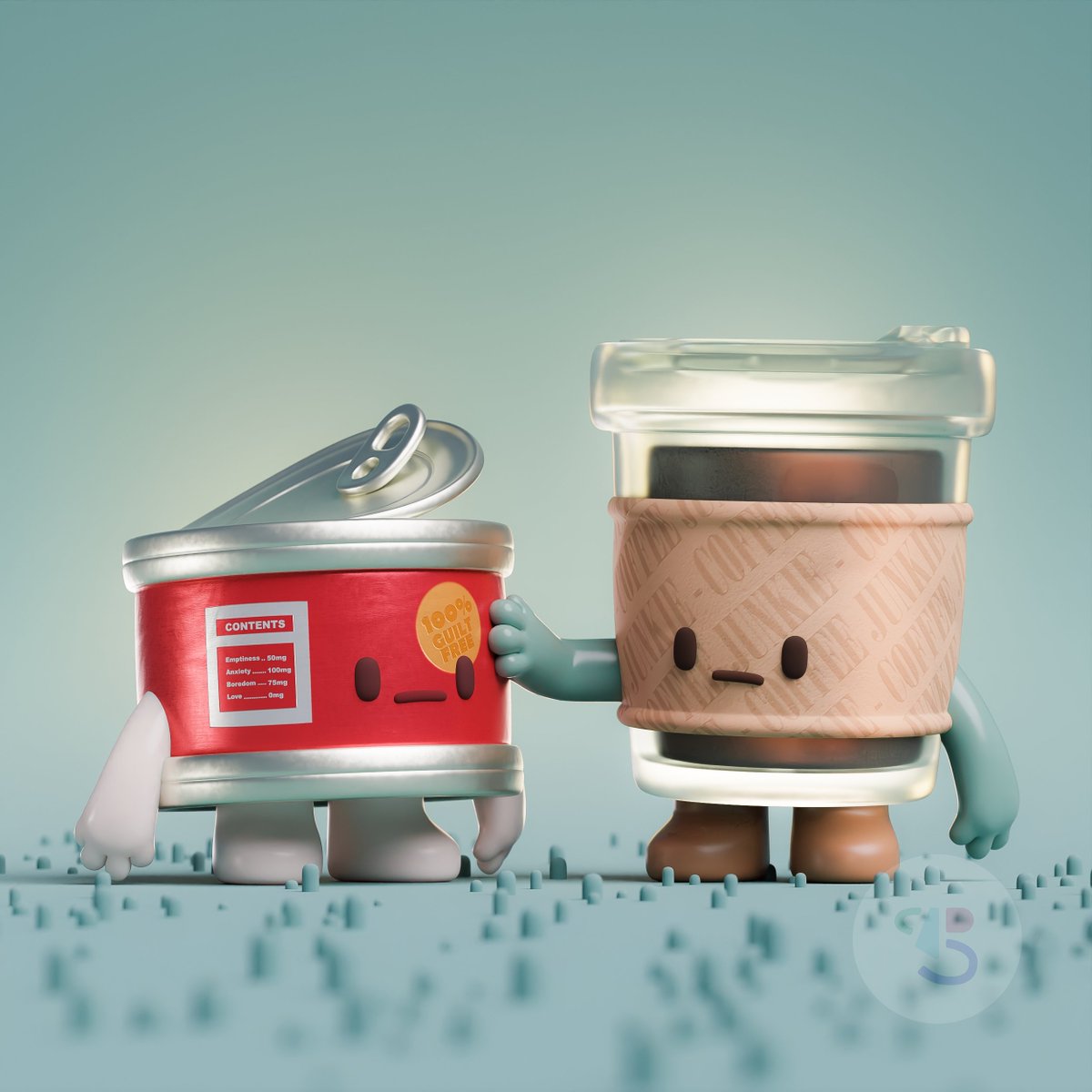pivboi's tweet image. Tin of Feelings &amp;amp; Brew of Regrets

When life serves you emptiness and anxiety in a can, at least coffee’s there to say, “cheers to bad decisions” ☕🥫

#motionprocess #mdcommunity #howiseedatworld #cuteart #motiondesignerscommunity #cgi #3d #3dart #blender3D #b3D