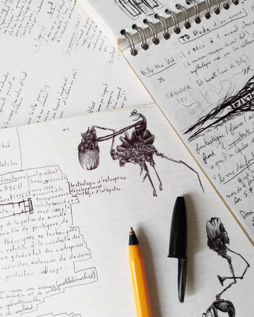 Would you believe these sketches are from 2005? On the corner of his college notes, Mani was already sketching characters that would one day inhabit Micromega!

Two decades later, those tiny doodles have grown into a surreal, hand-drawn adventure 👀  

Don't forget to wishlist