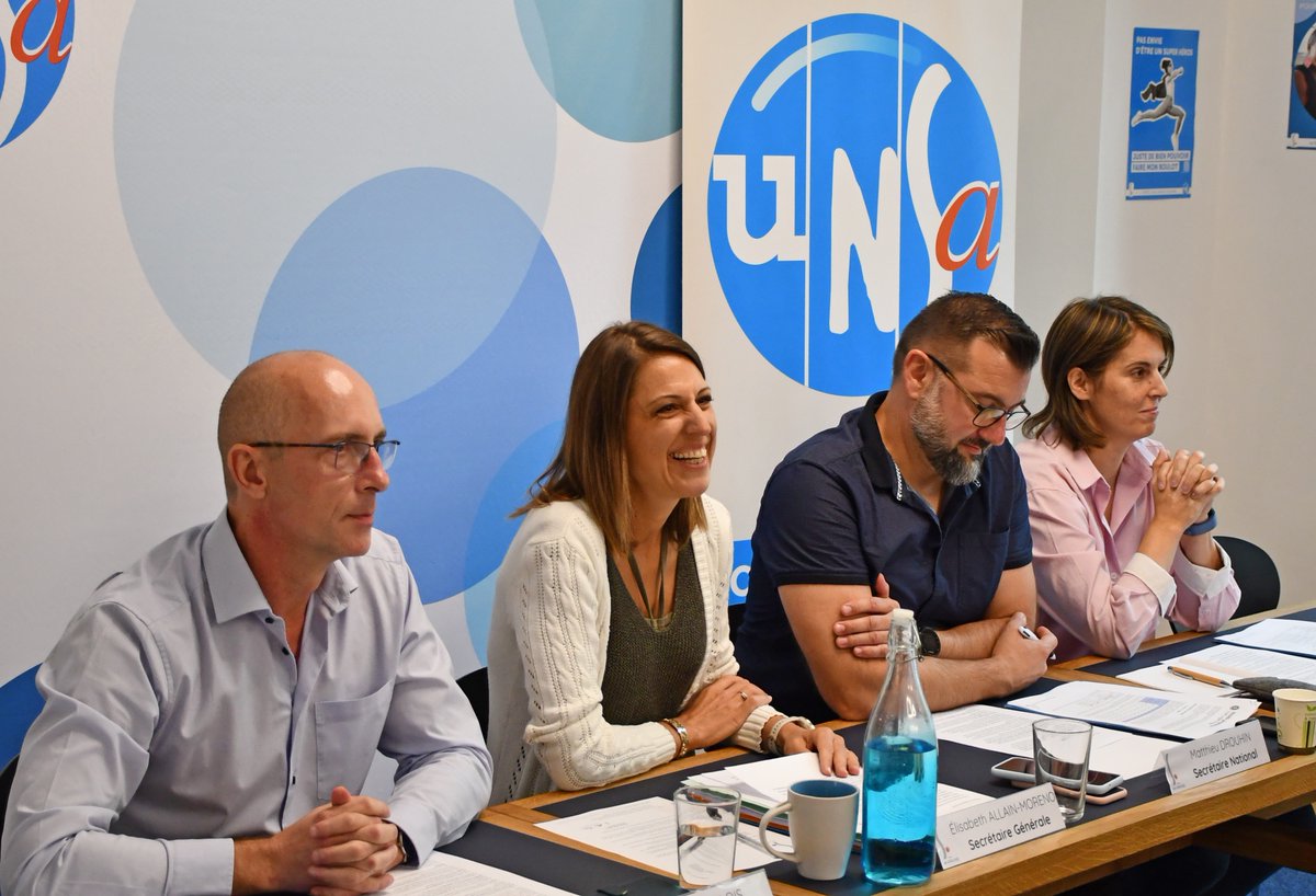 🎙️ Ouverture de la conférence de presse de rentrée 2025 du SE-Unsa ⤵️