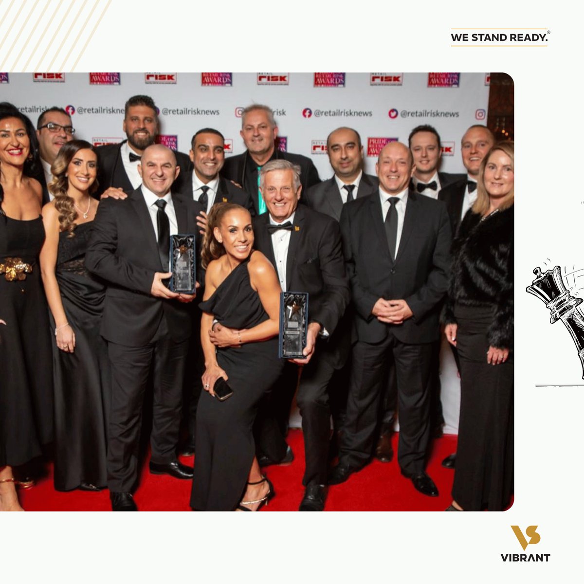 Success is sweetest when shared! 🏆
Behind every achievement is a dangerous team that believed, supported, and pushed each other forward. Here’s to our proud moment at the Pride of Retail Risk Awards! ✨

#VIBRANT #PrideofRetailRiskAwards #Teamwork #Success