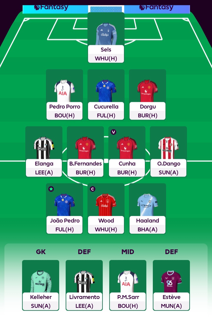 Team value will be awful for GW4 but anyway, here's my GW3 Free Hit draft! 🙃

#FPL