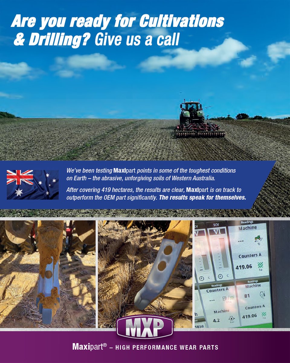 APMsupplies's tweet image. Maxipart - the results speak for themselves!

Just take a look at what we&apos;ve been doing in Australia. 🇦🇺

#Australia #Maxipart #HighPerformance #WearingParts