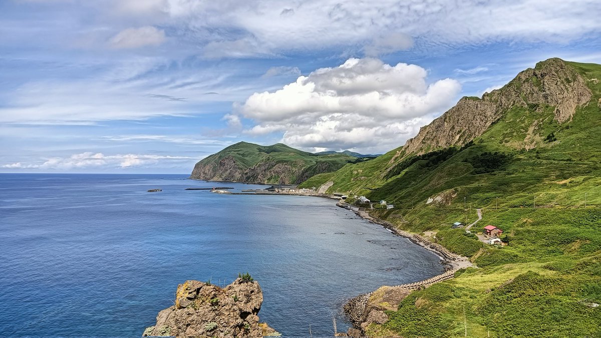 礼文島の景色。めちゃくちゃ綺麗で感動🥲