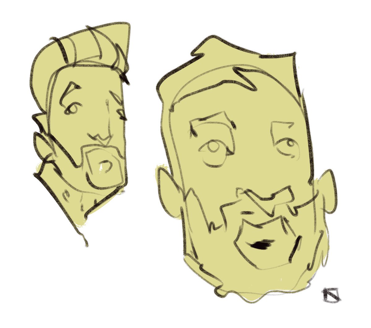 Spudonkey's tweet image. These made me smile from my quick warmups this morning.
