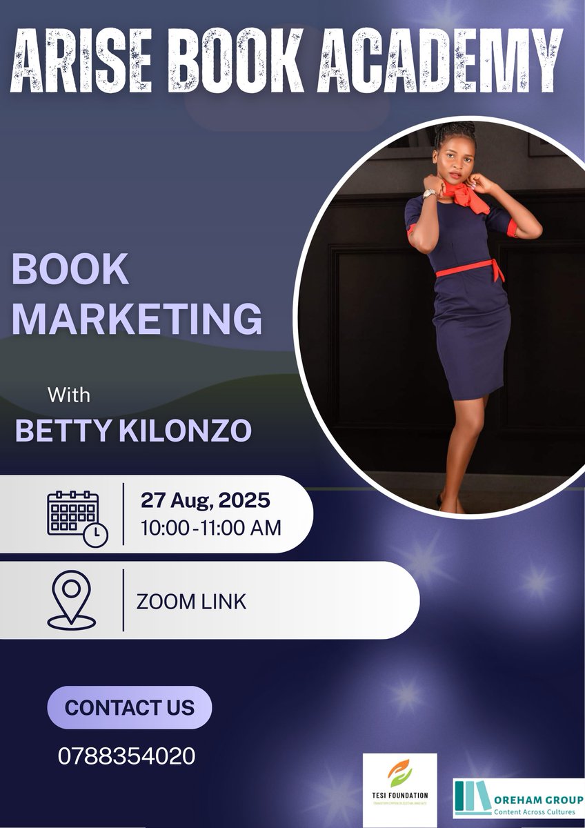 At <a href="/arisenest/">ARISE EDUCATION</a>  Book Academy, we’re diving deep into book marketing fundamentals—Understanding Your Audience, Positioning &amp; Branding, and Market Research. It’s not just about selling books, it’s about building lasting reader connections. #BookMarketing #AuthorBranding