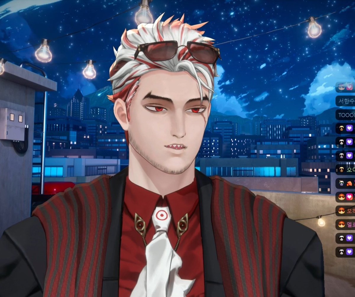 아니미친 두목 얼굴이.
막 찍어도 미남. 이러네