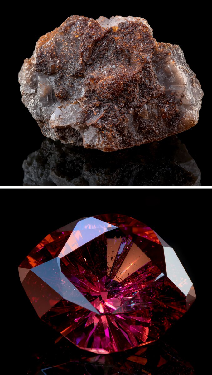 One of the rarest gems on Earth, discovered in Myanmar. Truly a collector’s dream! 💎