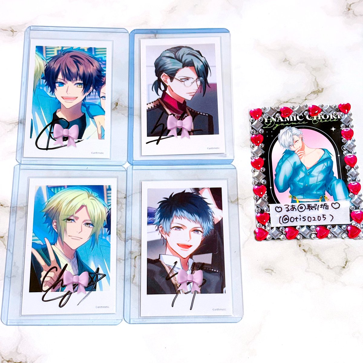 DYNAMIC CHORD ダイナー チェキ風カード 直筆サイン 交換

譲♡ 画像参照

求♡ Toiくん

多角交換対応可◎ ／ 郵送のみ（レタパ発送）

宜しくお願い致します！