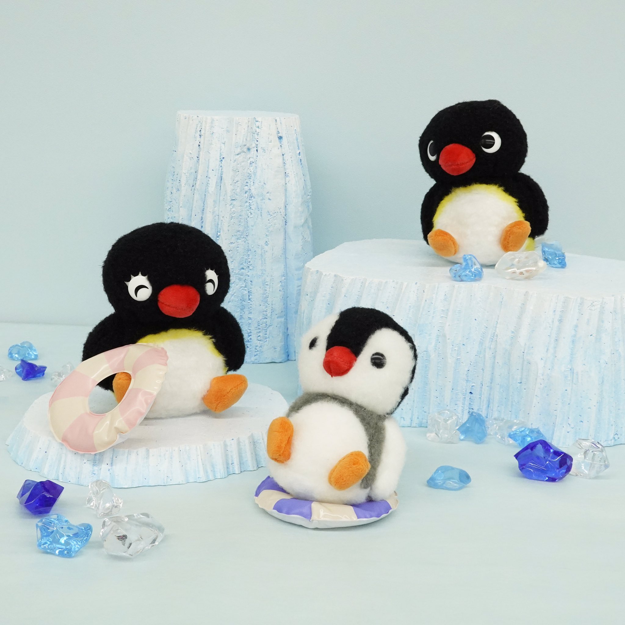 サンアロー ピングー ころころ ぬいぐるみ　新品　3点セット サン・アロー on X: 