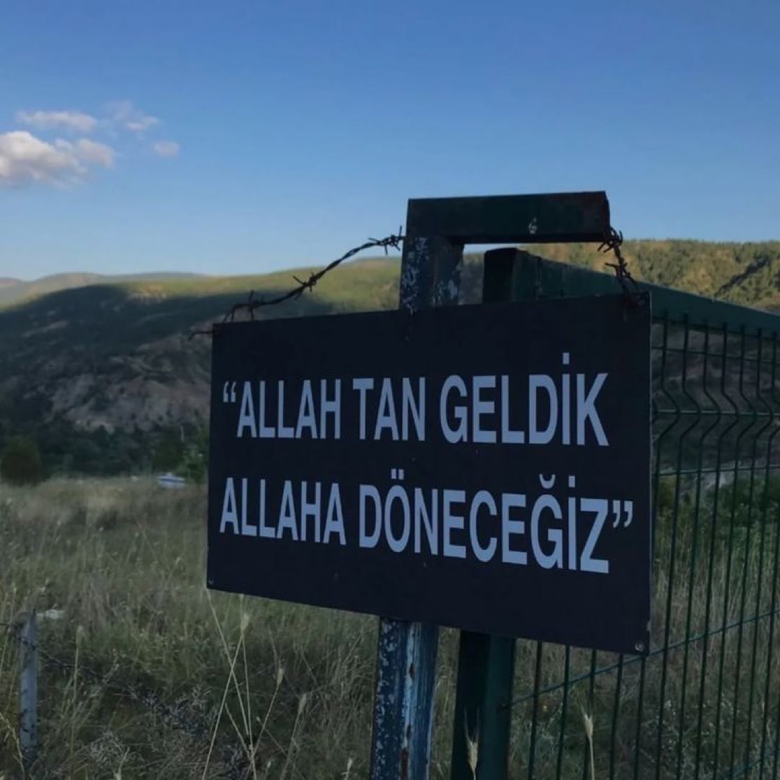 Hayat Allah ile başlar, Allah ile biter.