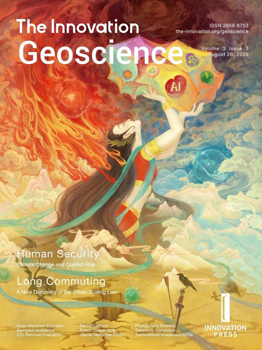 The_InnovationJ's tweet photo. Check out the latest issue of The Innovation Geoscience!!!
Volume 3, Issue 3 is now online! @Innov_Geosci
https://t.co/J9ZH8NzX5r
#geoscience #EnergyStorage #carboncycle #phylogeographic #Climate #carboncapture #sustainable #earthquake #nitrogencycle