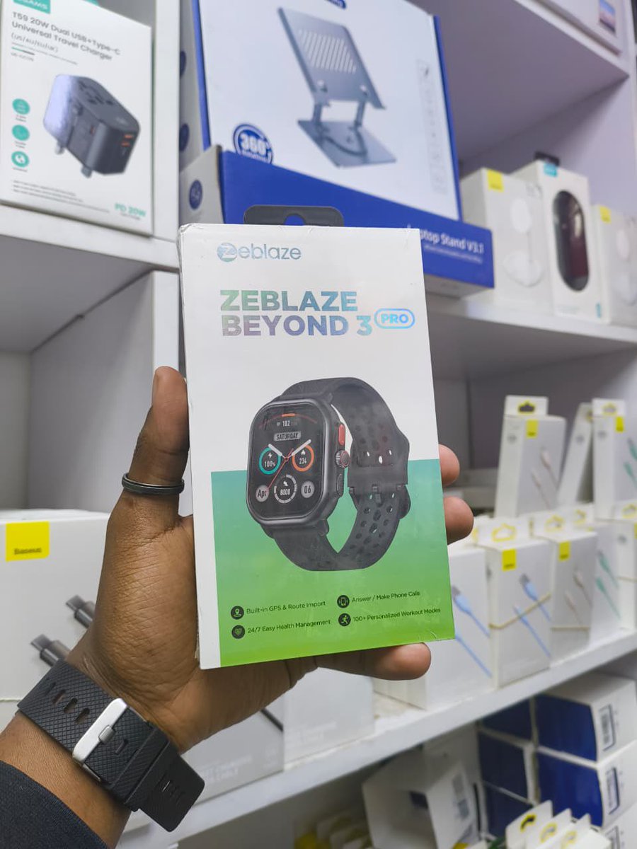 Kuwams🍉 (@kuwamocho_) on Twitter photo Ngulusumu community what goods and services are you offering?
Zeblaze watches;
Lily 2 at Kshs 6500
GTS 3 GPS at Kshs 6500
GTR 3 Pro at Kshs 6,000
Beyond 3 Pro at Kshs 7,500
all available at <a href="/Essentiall_Ke/">Essential Accessories Kenya</a> 👌🏾 Ngulusumu community what goods and services are you offering?
Zeblaze watches;
Lily 2 at Kshs 6500
GTS 3 GPS at Kshs 6500
GTR 3 Pro at Kshs 6,000
Beyond 3 Pro at Kshs 7,500
all available at <a href="/Essentiall_Ke/">Essential Accessories Kenya</a> 👌🏾