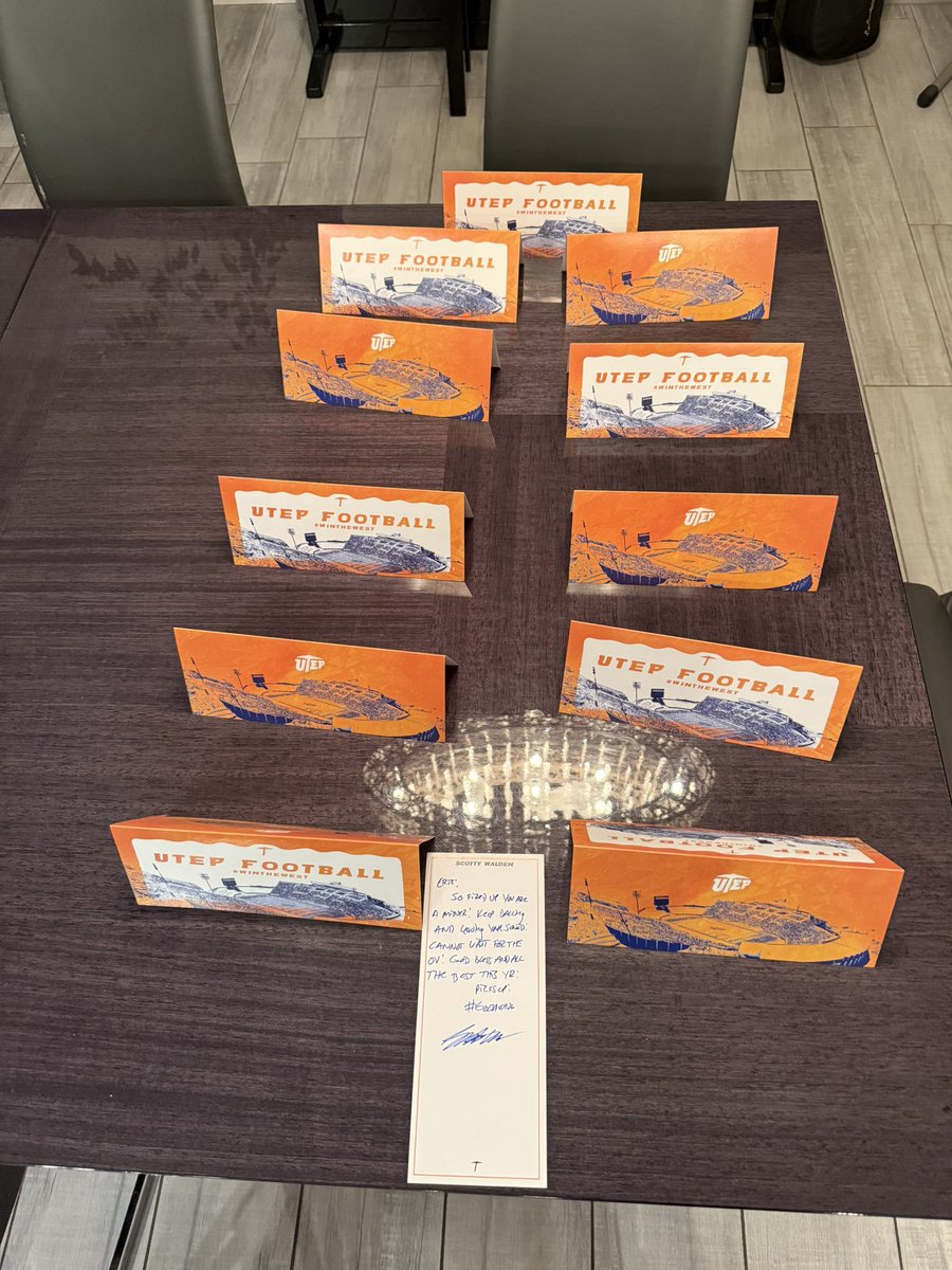 Thank you <a href="/UTEPFB/">UTEP Football</a> for all the support! Extremely excited for the future! #famOLy #PicksUp #WinTheWest