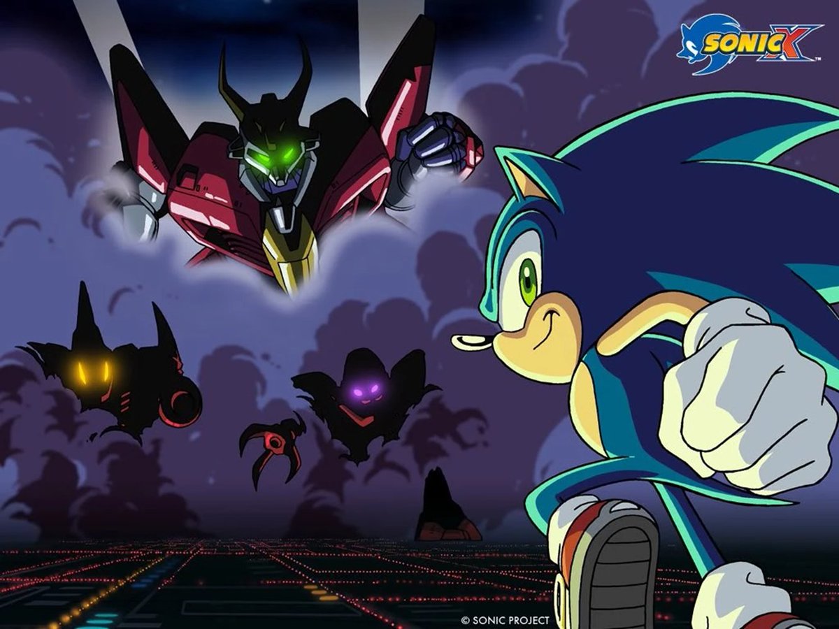 Sonic X official promotional art. #SonicTheHedgehog