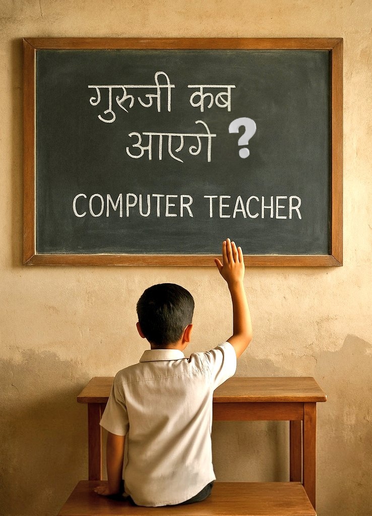 #कंप्यूटर_अनुदेशक_भर्ती_जारी_करो
<a href="/BhajanlalBjp/">Bhajanlal Sharma</a> जी आखिरकार कब तक करे इंतजार बिना कंप्यूटर अनुदेशक कंप्यूटर शिक्षा बकार 
<a href="/RajCMO/">CMO Rajasthan</a>   <a href="/madandilawar/">Madan Dilawar</a> 
<a href="/PMOIndia/">PMO India</a> <a href="/HANUMANKISAN/">HANUMAN KISAN</a>  <a href="/Radhemahwa/">Radhe Meena</a> <a href="/vinodmittal9/">VINOD MITTAL</a> <a href="/ashokgehlot51/">Ashok Gehlot</a> <a href="/manojpehul/">MANOJ SHARMA/ मनोज शर्मा</a> <a href="/rajeduofficial/">Dept of Education, Rajasthan</a> <a href="/zeerajasthan_/">ZEE Rajasthan</a> <a href="/Bhajanlalofc/">Office Of Bhajan Lal Sharma</a>