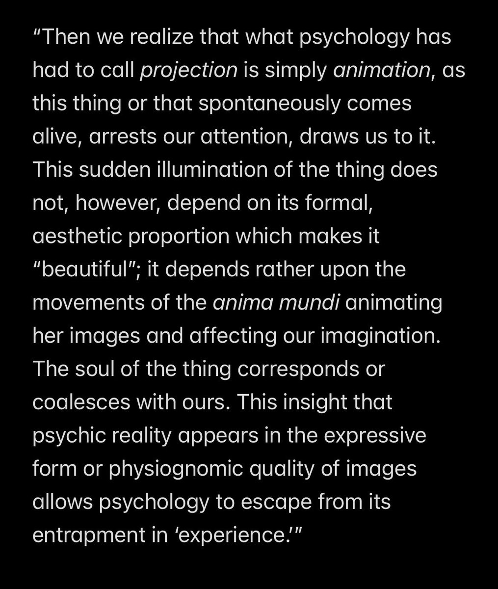 _primamateria's tweet image. James Hillman: